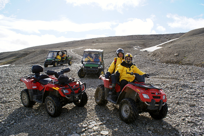Everything you need to enjoy ATVing at Arctic Watch is included.