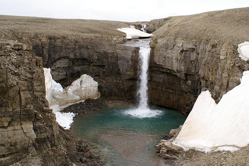 Visit spectacular canyons and remote waterfalls by ATV at Arctic Watch.
