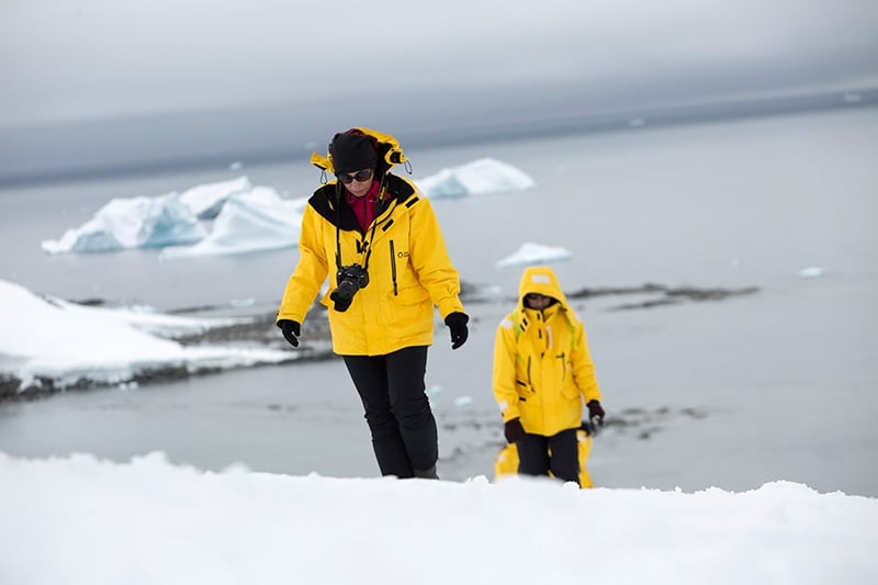 Make sure your gear and personal belonging are covered when you book your Antarctic trip insurance.